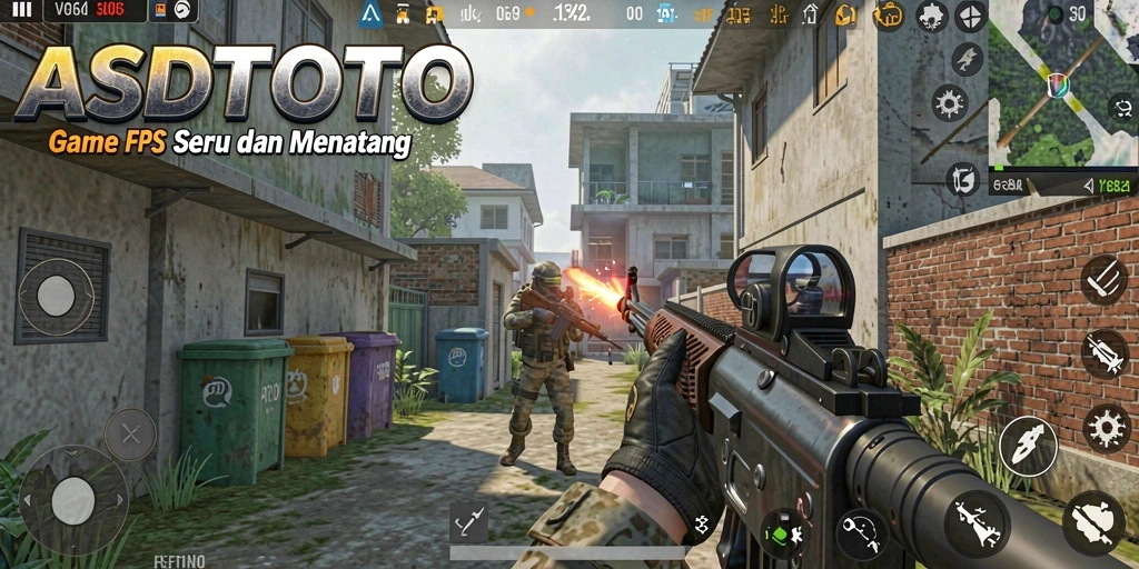 Gameplay seru ASDTOTO dengan aksi tembak-menembak yang mendebarkan.
