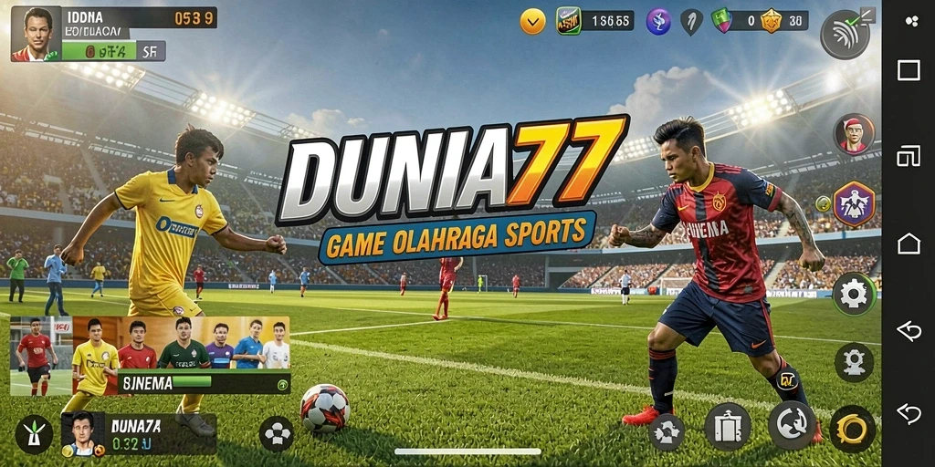 Gameplay DUNIA77 yang mendebarkan dengan grafis yang menawan.