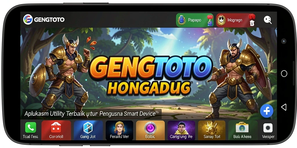 Screenshot GENGTOTO menampilkan antarmuka pengguna yang intuitif dan fitur pembersihan efisien.