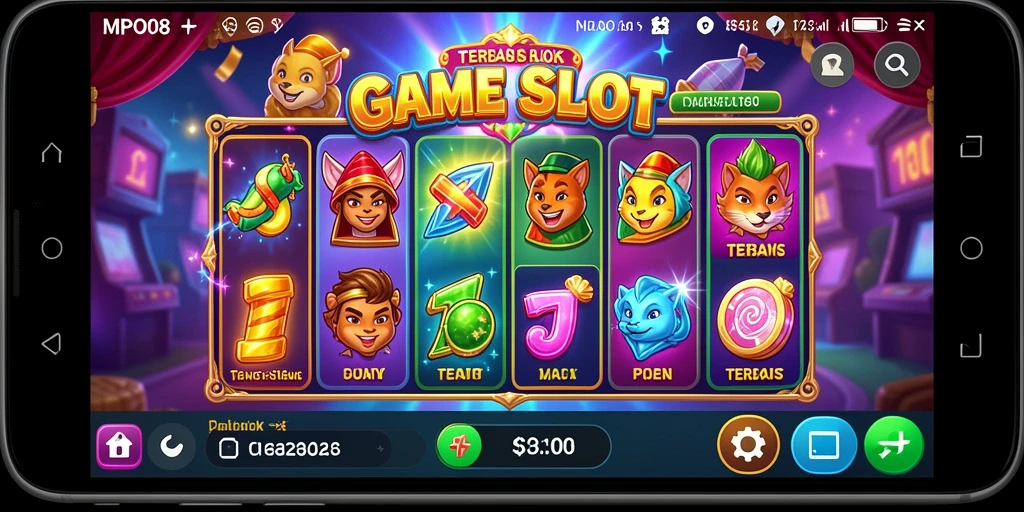 Tangkapan layar menampilkan gameplay Slot yang mengasyikkan di MPO08.