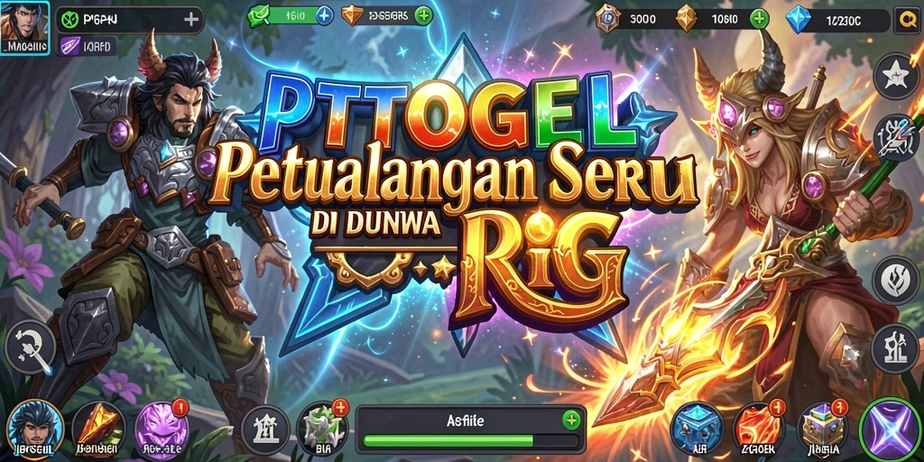 Tampilan gameplay RPG PTTOGEL yang seru dan menegangkan.